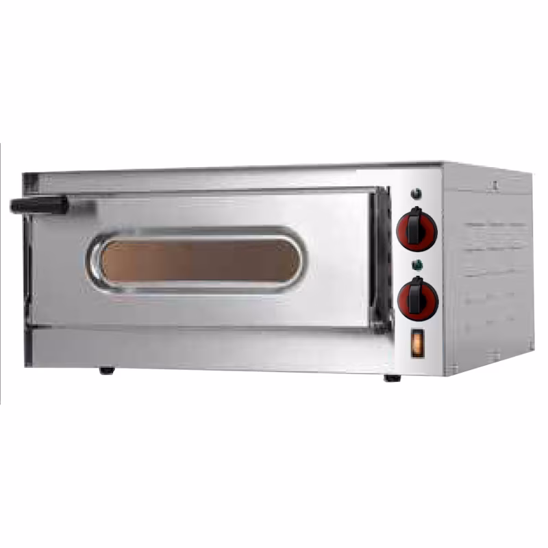EURAST - Pizza oven with 1 electric chamber for 1 pizza ø 360 - 550x430x260 mm - 1600 W 230/1V - 51G10012