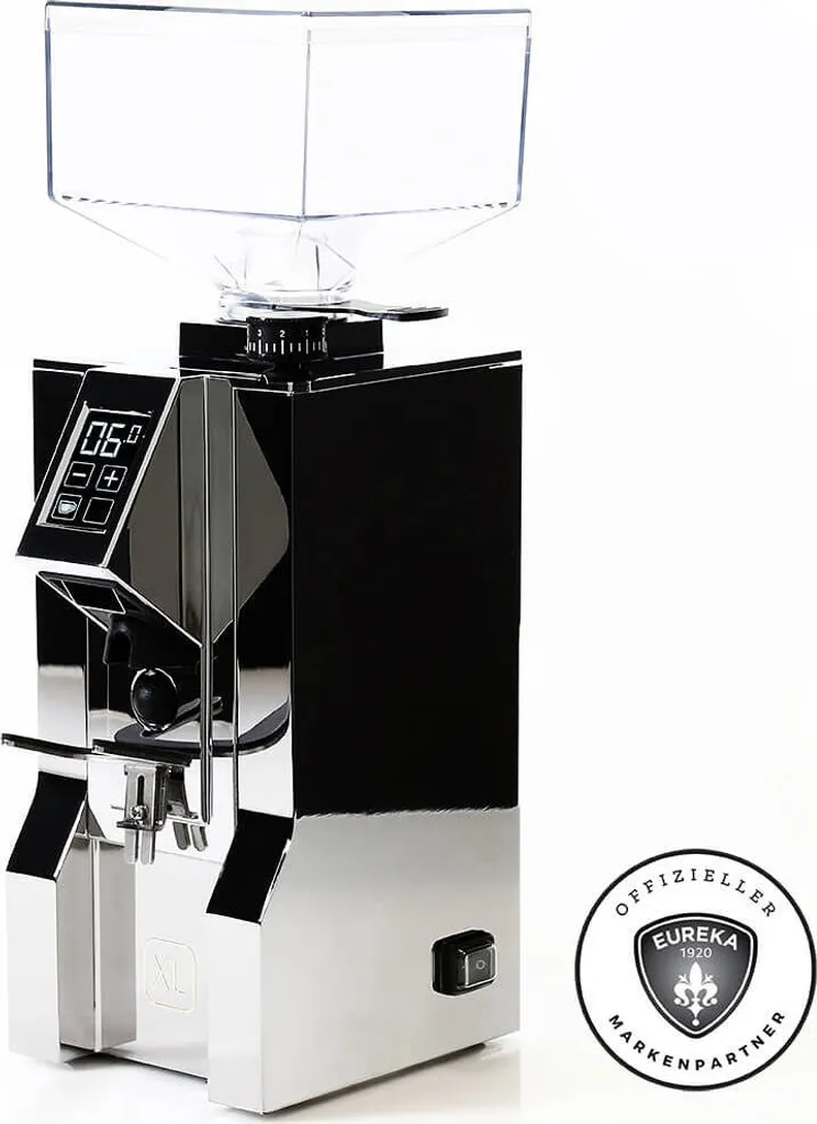 Eureka Espresso Grinder Mignon XL Chrome and Chrome