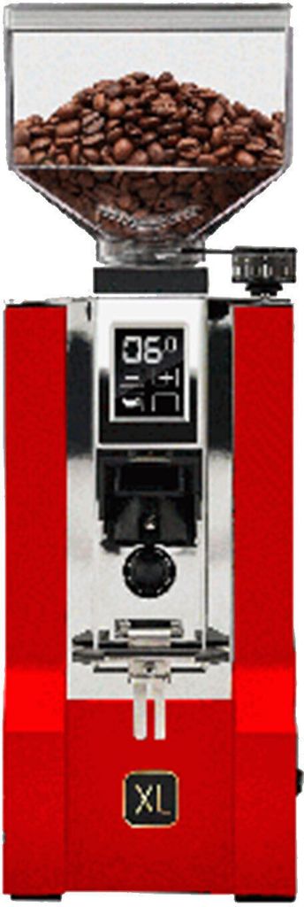Eureka Espresso Grinder Mignon XL Red and Chrome