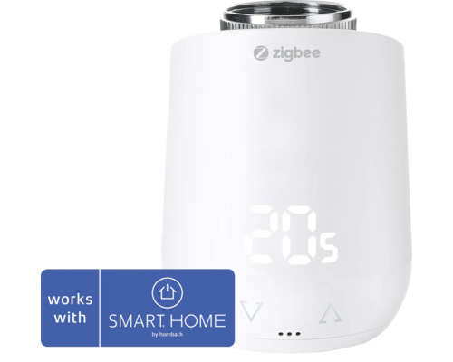 Eurotronic radio thermostat Comet Zigbee M30 x 1.5 white 700227 - Compatible with SMART HOME by hornbach