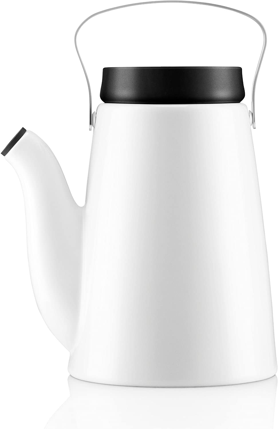 Eva Solo Madam Solo Coffee Maker, White, 1.2l, Porcelain, Drip-Free, 567678