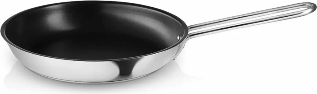 Eva Solo Stainless steel frying pan - 24 cm - Slip-Let® non-stick coating