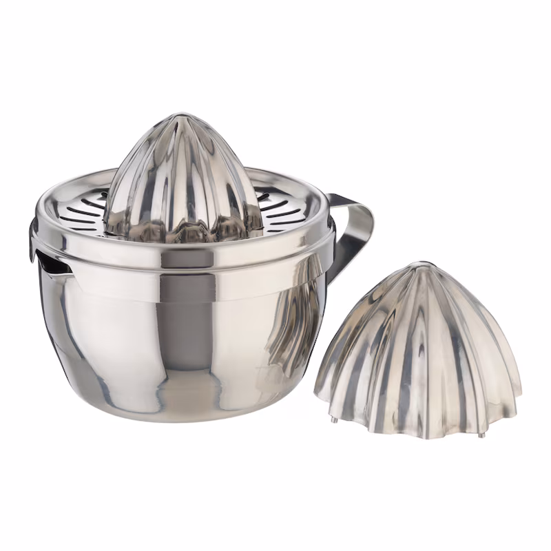 Eva Lemon Juicer, Stainless Steel, Rustproof, 18 x 10 x 12 cm