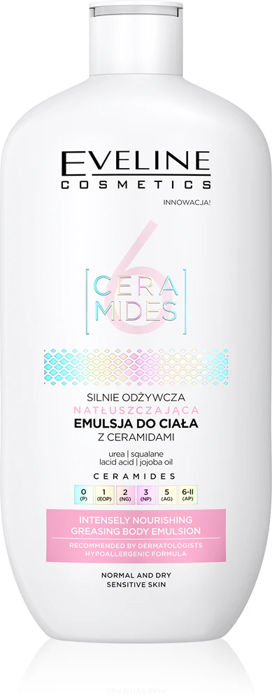 Eveline Cosmetics 6 Ceramides body emulsion for normal and dry skin