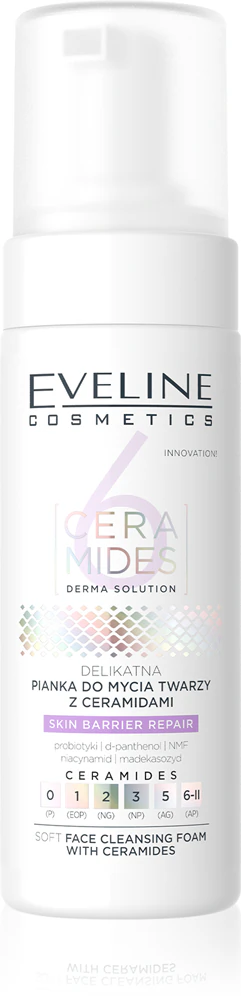 Eveline Cosmetics 6 Ceramides deep cleansing foam with ceramides