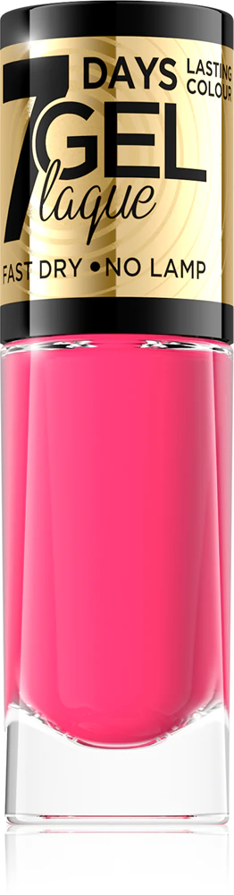 Eveline Cosmetics 7 Days Gel Laque Nail Enamel gel polish for fingernails - no UV/LED lamp required Farbton 47 8 ml