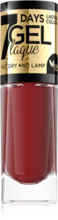 Eveline Cosmetics 7 Days Gel Laque Nail Enamel gel polish for fingernails - no UV/LED lamp required Farbton 55 8 ml