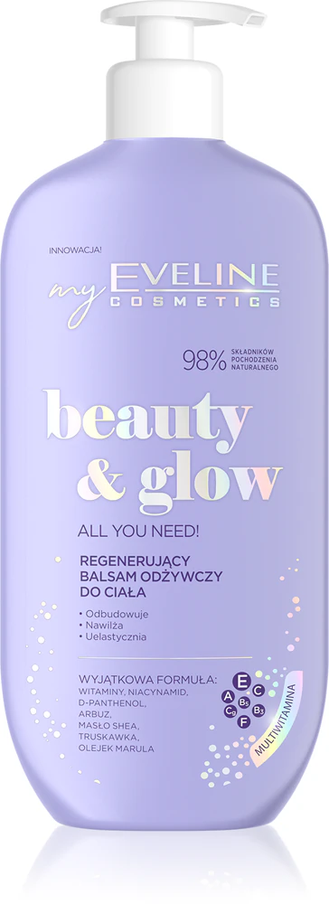 Eveline Cosmetics Beauty & Glow All You Need! regenerating body balm with nourishing effect