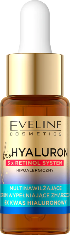 Eveline Cosmetics Bio Hyaluron 3x Retinol System filling anti-wrinkle serum