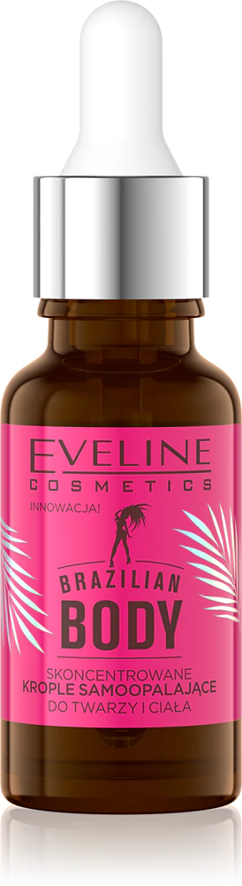 Eveline Cosmetics Brazilian Body Self Tanning Drops For Face and Body