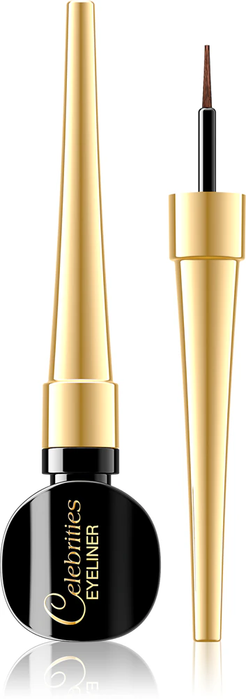 Eveline Cosmetics Celebrities Liquid Eyeliners Farbton Brown 6 ml