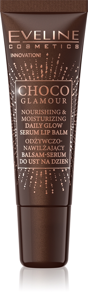 Eveline Cosmetics Choco Glamor nourishing and moisturizing lip balm