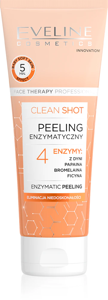 Eveline Cosmetics Clean Shot 4 Enzymes Enzyme peeling against skin imperfections