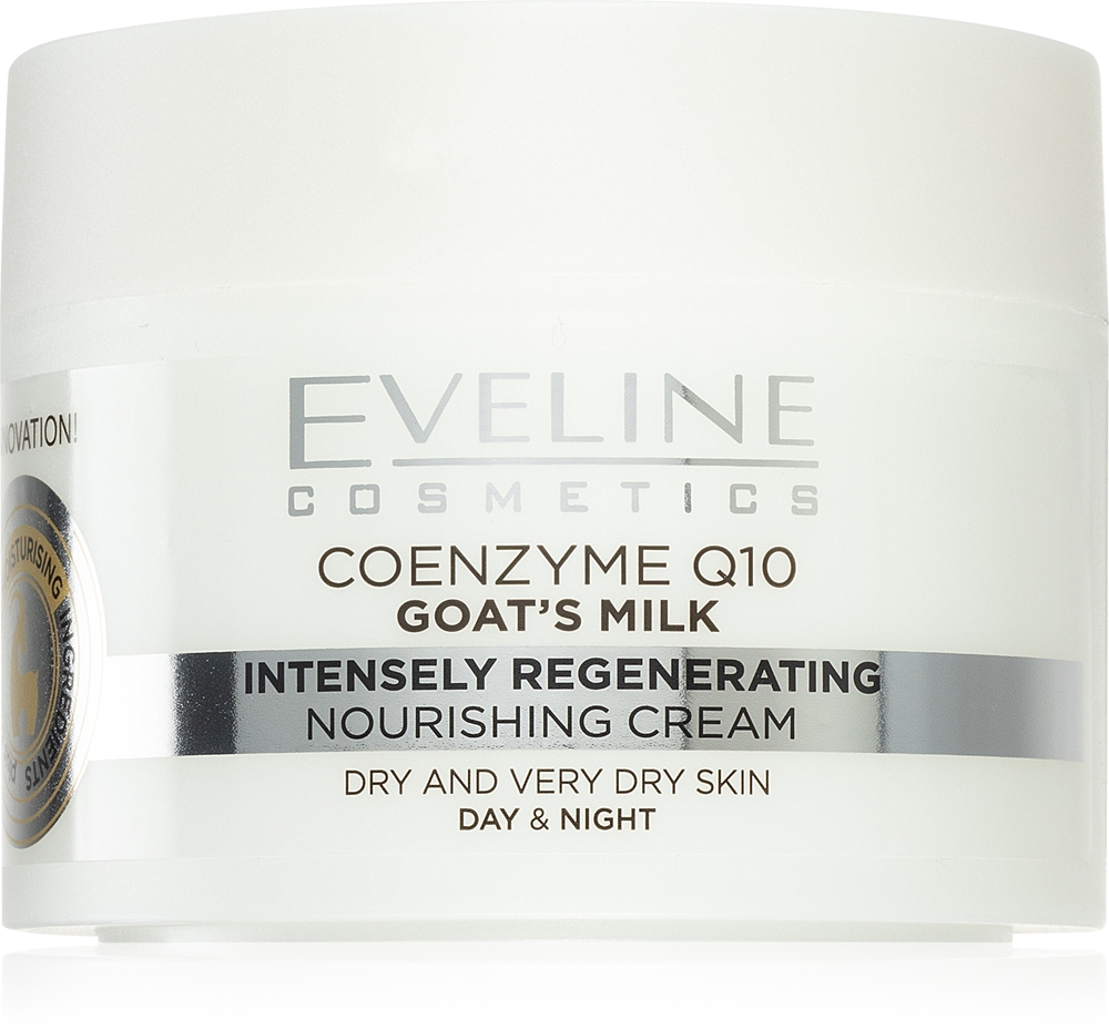 Eveline Cosmetics Coenzyme Q10 & Goats Milk moisturizing face cream with goat milk