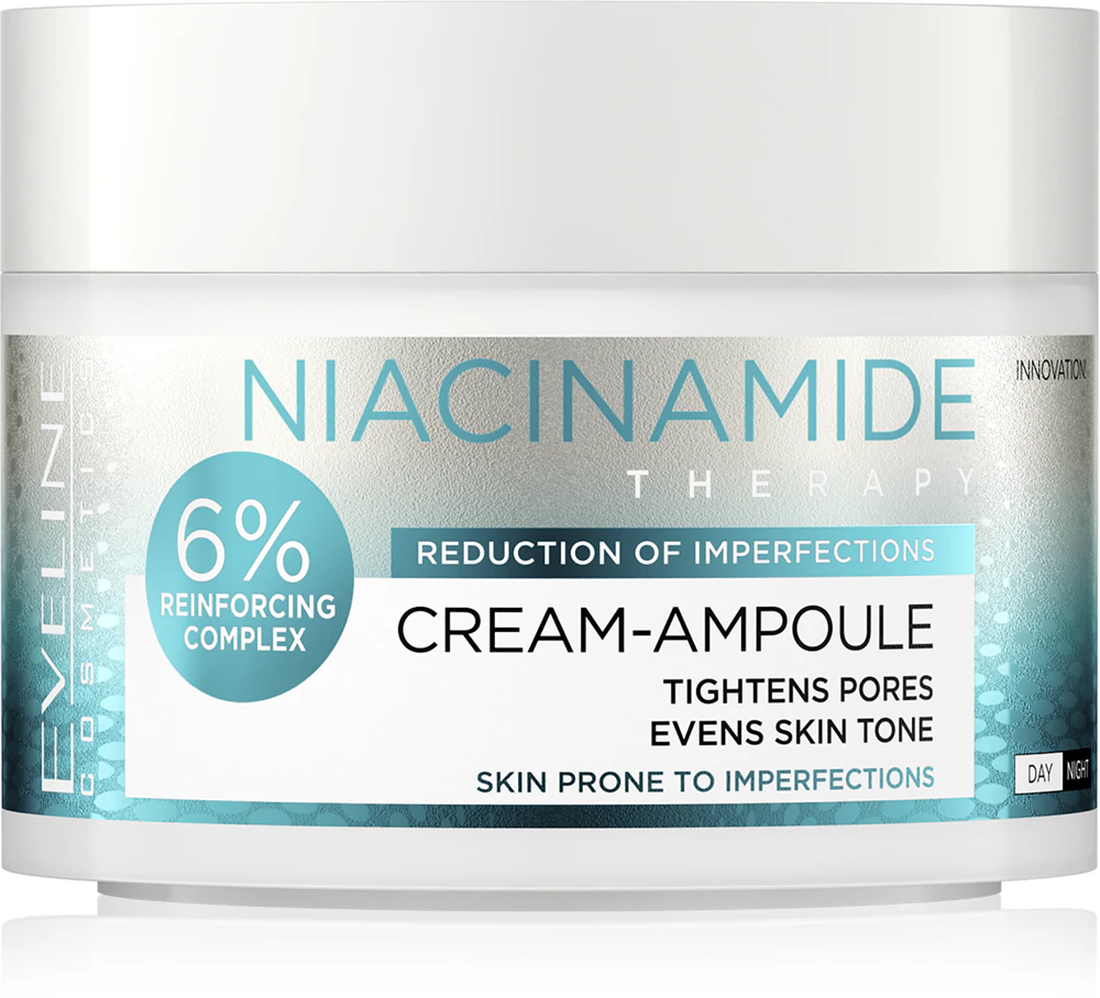 Eveline Cosmetics Cream-Ampoule Niacinamide moisturizing cream against the imperfections of the skin