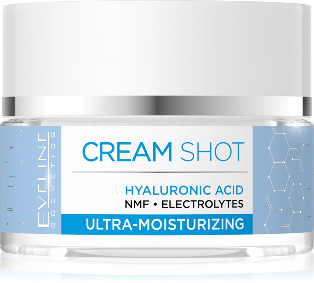 Eveline Cosmetics Cream Shot Hyaluronic Acid Intensive moisturizing cream for dry and very dry skin