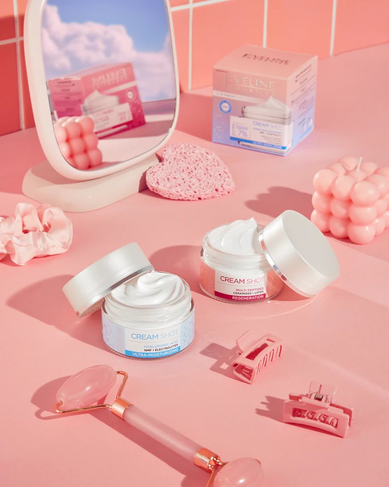 Eveline Cosmetics Cream Shot Multi Peptides regenerating cream against the signs of aging