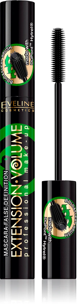 Eveline Cosmetics Extension Volume Volume mascara for curved eyelashes