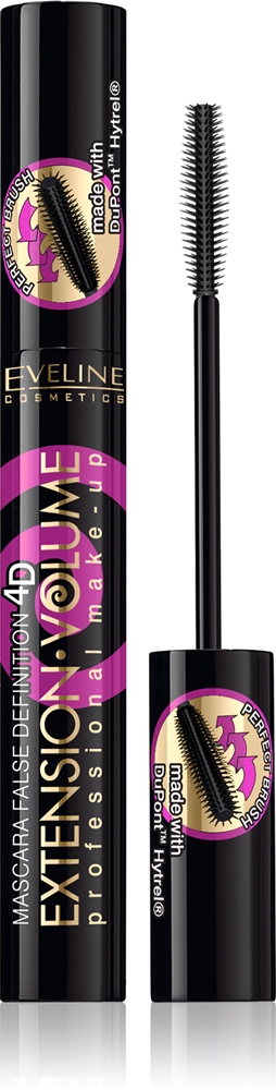 Eveline Cosmetics Extension Volume Mascara for the effect of artificial eyelashes