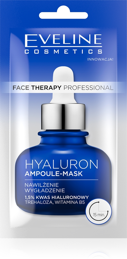 Eveline Cosmetics Face Therapy Hyaluronic Cream Mask with moisturizing effect