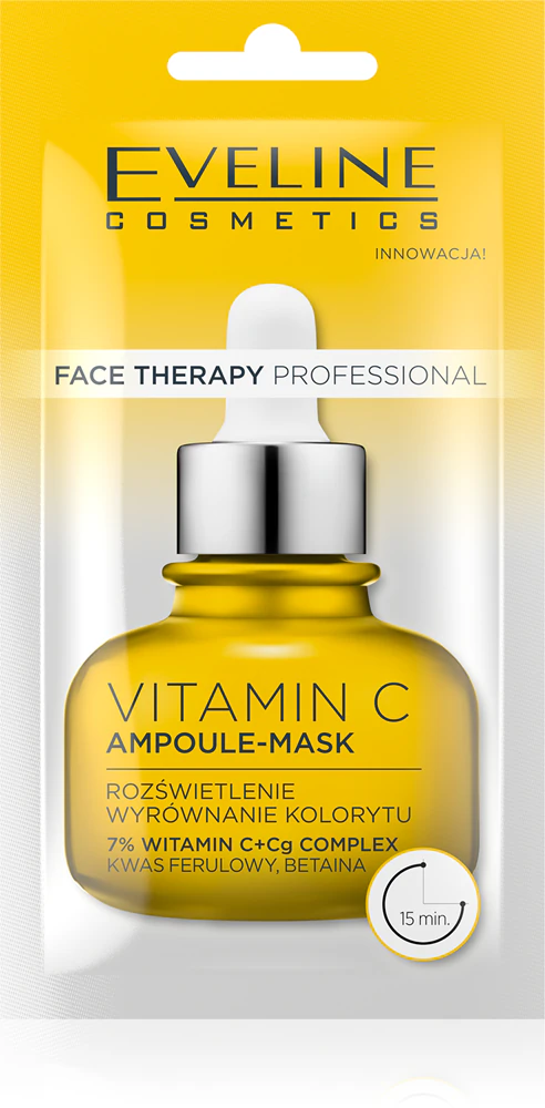 Eveline Cosmetics Face Therapy Vitamin C cream mask for facial skin rejuvenation