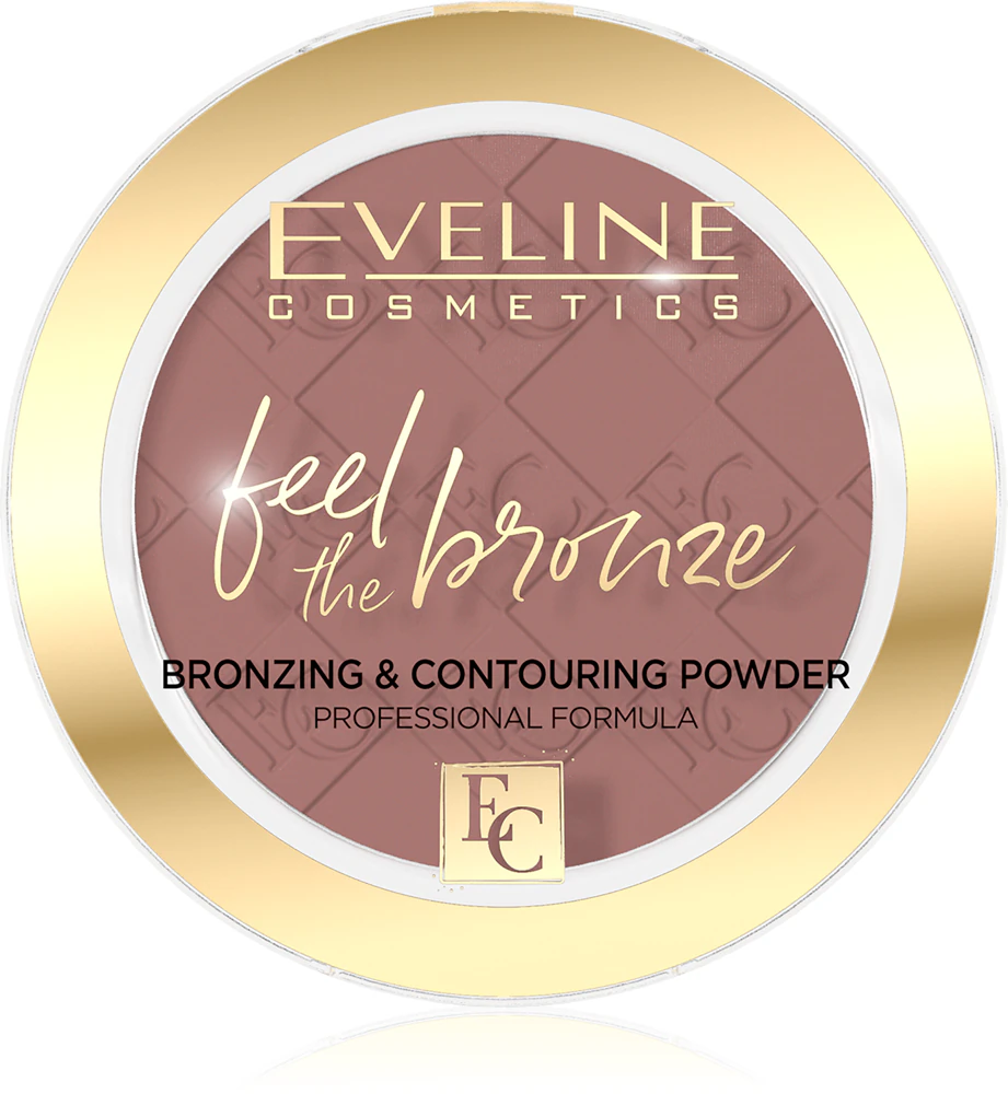 Eveline Cosmetics Feel The Bronze bronzing and contour powder Farbton 02 Chocolate Cake 4 g