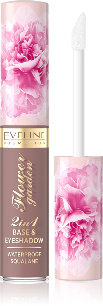 Eveline Cosmetics Flower Garden Liquid Eyeshadow 2 in 1 Farbton 03 6,5 ml