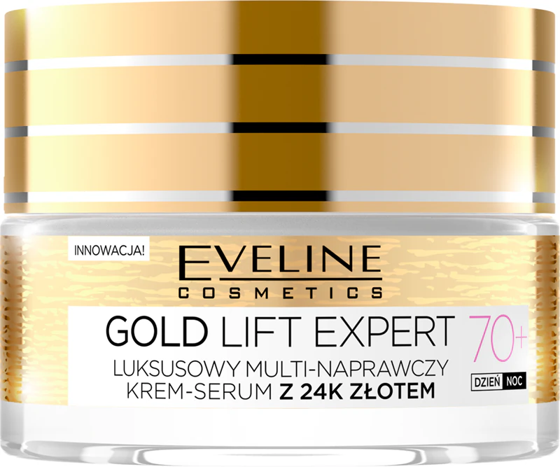 Eveline Cosmetics Gold Lift Expert strengthening cream with gold powder