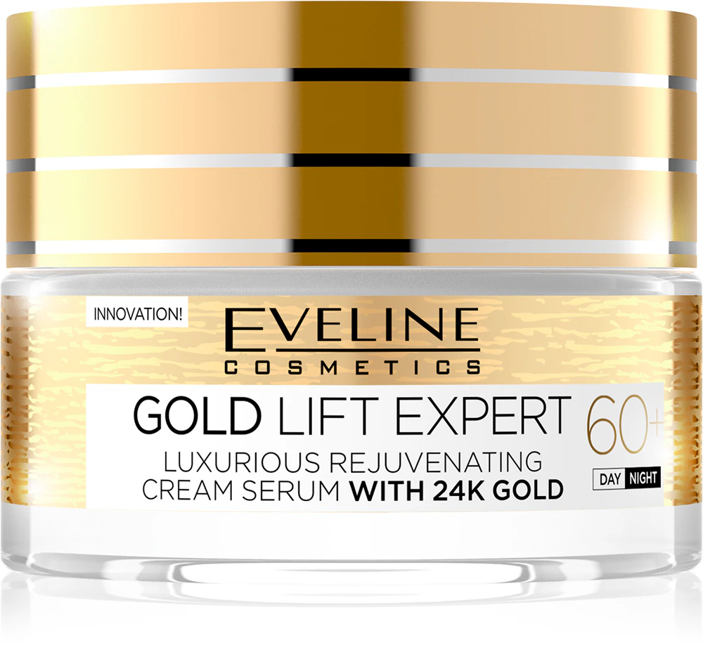 Eveline Cosmetics Gold Lift Expert day and night cream 60+ with rejuvenating effect