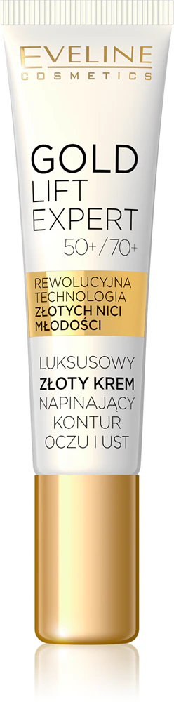 Eveline Cosmetics Gold Lift Expert refining cream for lips and eye area