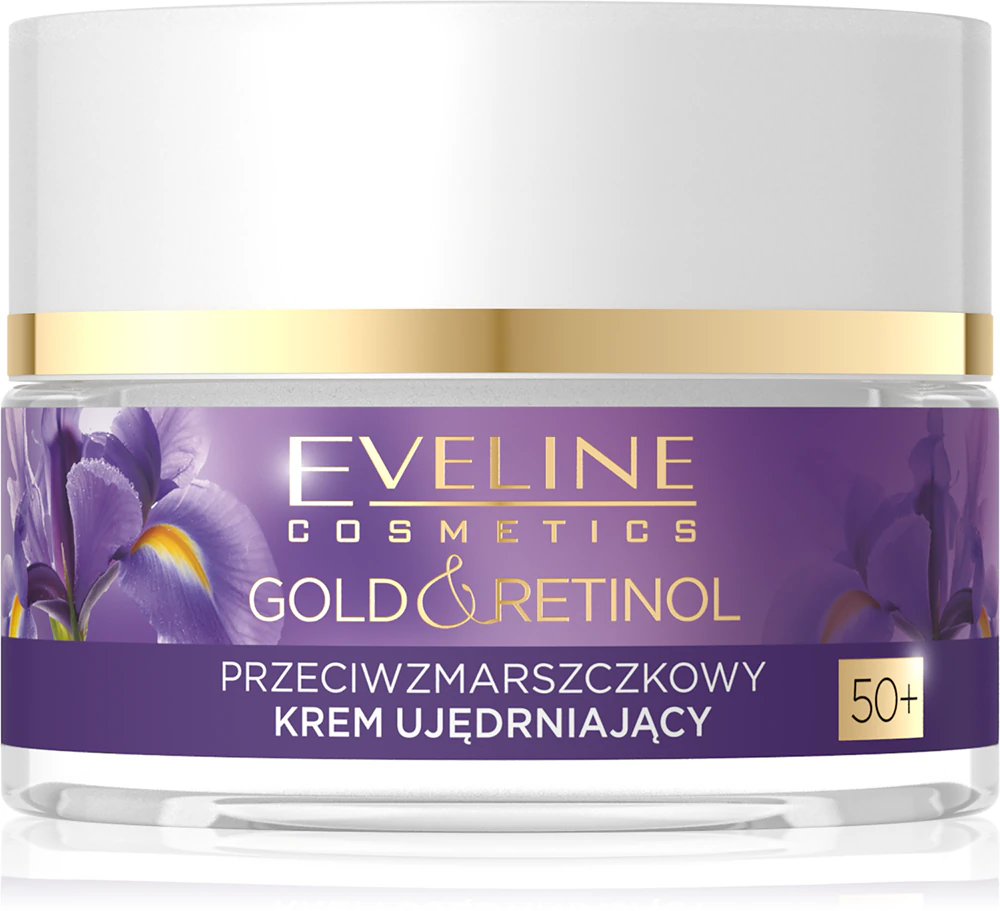 Eveline Cosmetics Gold & Retinol Strengthening Cream for Wrinkles