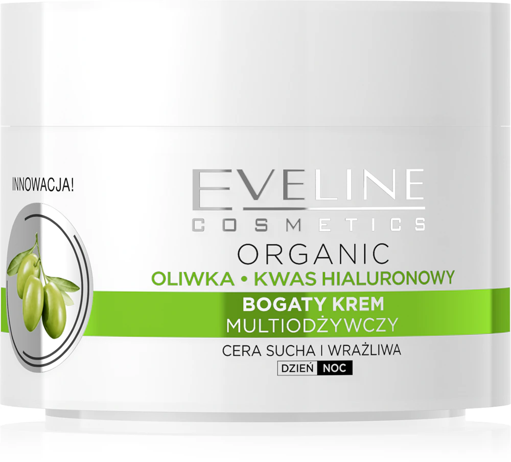 Eveline Cosmetics Green Olive moisturizing day and night cream with anti-wrinkle effect with olive extracts