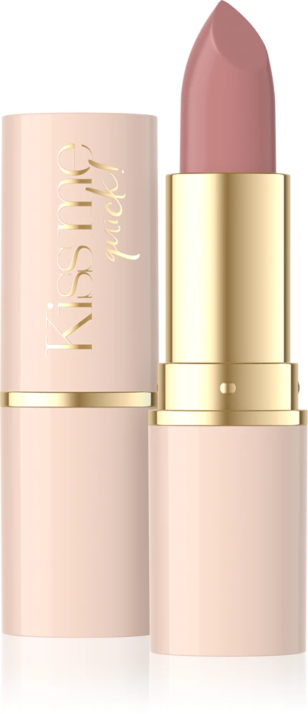 Eveline Cosmetics Kiss Me Quick! hydrating lipstick with a matte effect Farbton 01 4.2 g