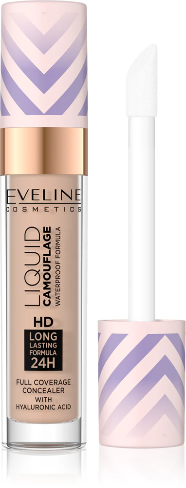 Eveline Cosmetics Liquid Camouflage waterproof corrector with hyaluronic acid Farbton 06 7,5 ml