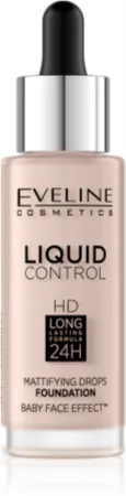 Eveline Cosmetics Liquid Control Liquid make-up with a pipette Farbton 005 Ivory 32 ml