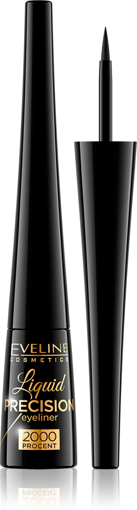 Eveline Cosmetics Liquid Precision 2000 Percent Water Resistant Eyeliner