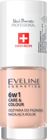 Eveline Cosmetics Nail Therapy Care & Color Conditioner for fingernails 6 in 1 Farbton Nude 5 ml