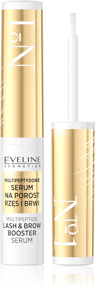 Eveline Cosmetics No. 1 stimulating serum for eyelash and eyebrow growth with peptides