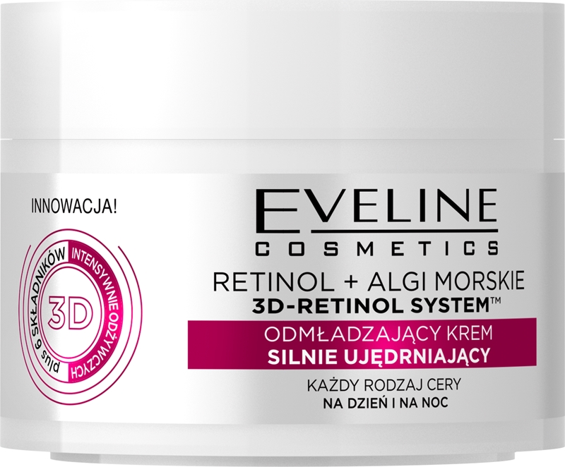 Eveline Cosmetics Retinol + Sea Algae brightening and smoothing cream with retinol