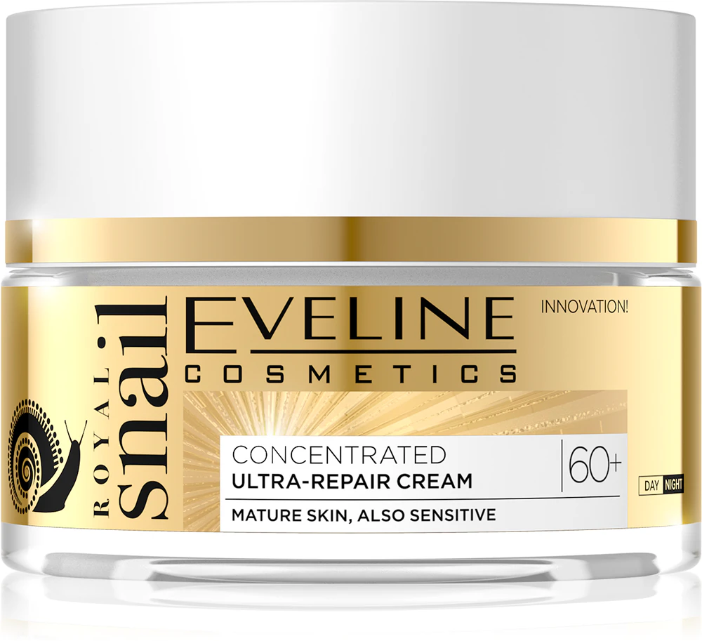 Eveline Cosmetics Royal Snail day and night cream 60+ with rejuvenating effect