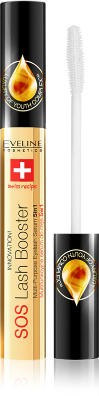 Eveline Cosmetics SOS Lash Booster renewing growth serum for the eyelashes with a regenerating effect