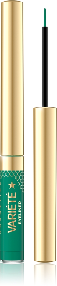 Eveline Cosmetics Variété long-lasting waterproof eyeliner Farbton 06 Peacock Green 2,8 ml