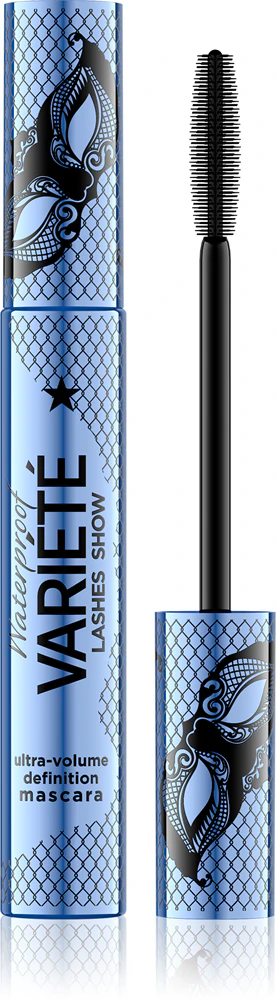 Eveline Cosmetics Variété Lashes Show waterproof mascara for thicker and more voluminous eyelashes