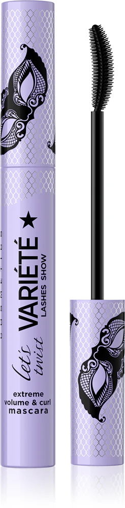 Eveline Cosmetics Variété Lets Twist volume mascara for curved eyelashes