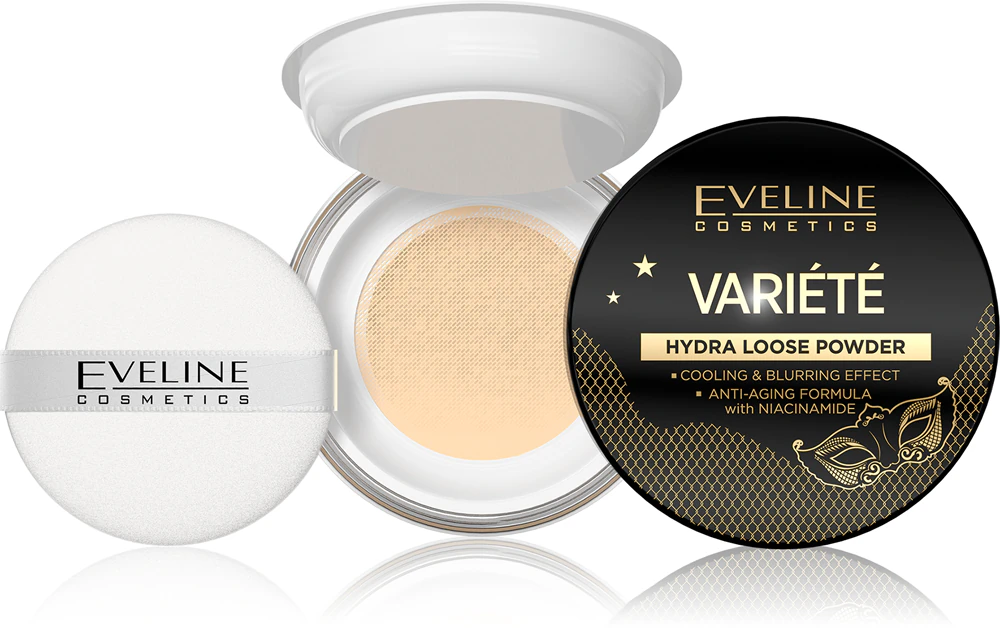 Eveline Cosmetics Variété loose powder with a cooling effect