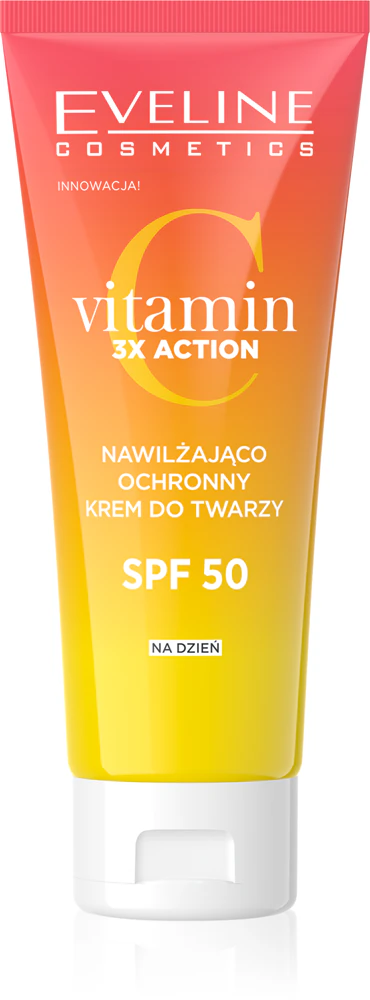 Eveline Cosmetics Vitamin C 3x Action Hydrating Day Cream SPF 50