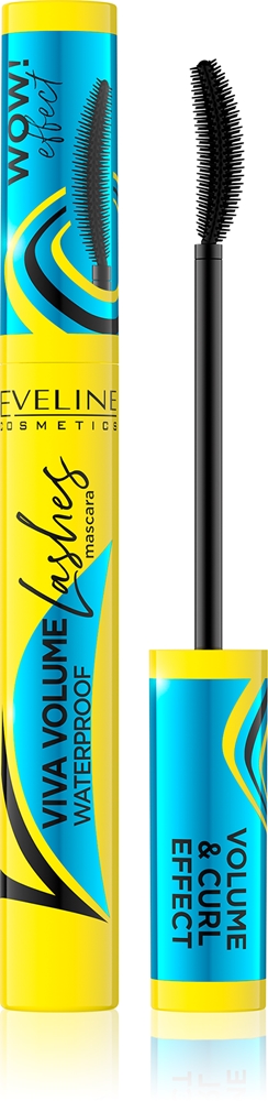 Eveline Cosmetics Viva Lashes Volume waterproof mascara for thicker and more voluminous eyelashes