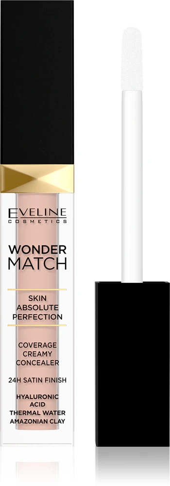 Eveline Cosmetics Wonder Match opaque cream corrector 24 hours. Farbton 20 Peach 7 ml