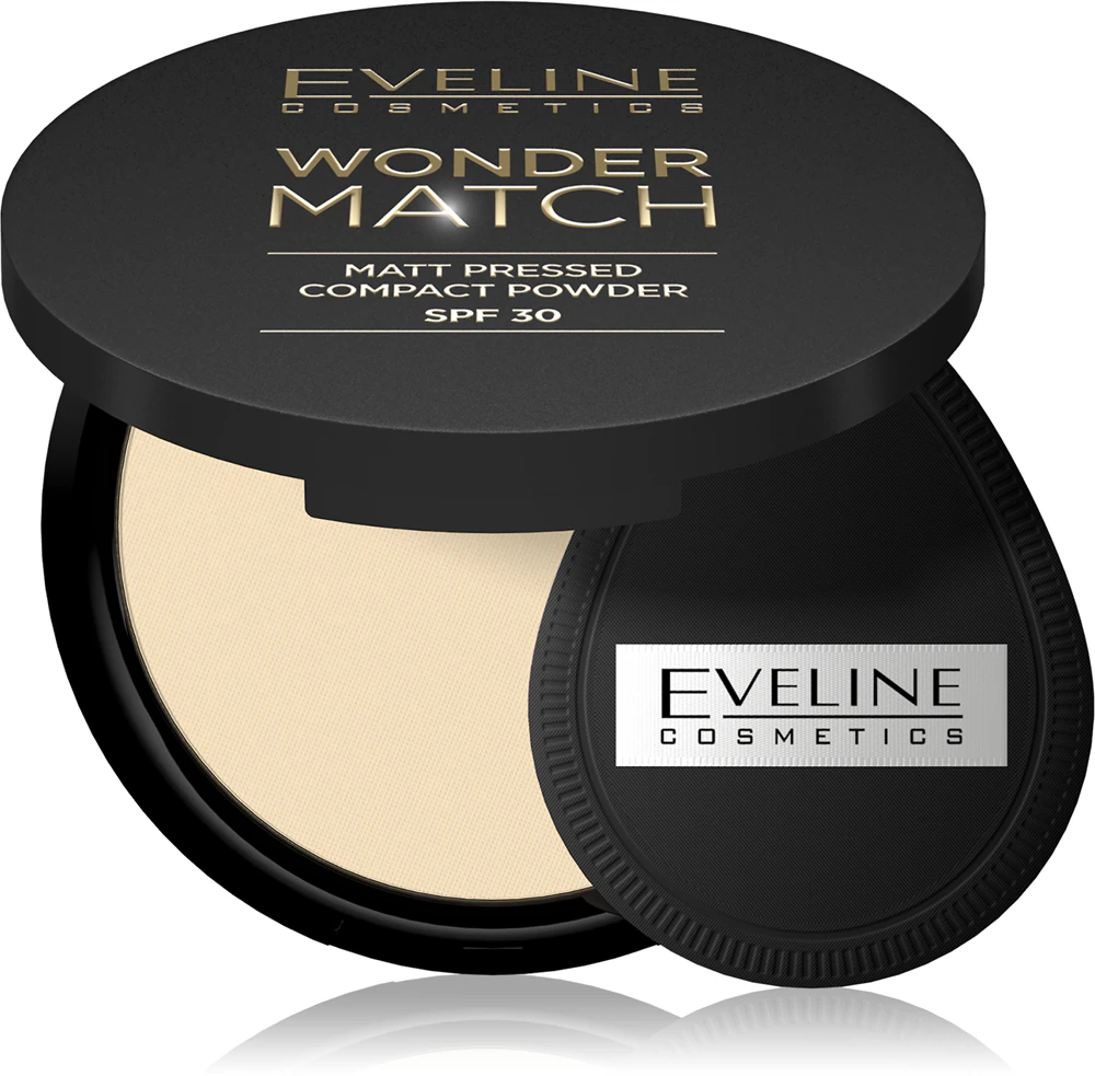 Eveline Cosmetics Wonder Match Compact Powder SPF 30 Farbton 01 8 g