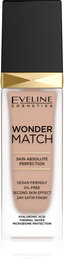 Eveline Cosmetics Wonder Match long-lasting liquid make-up with hyaluronic acid Farbton 15 Natural 30 ml